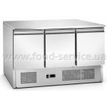 Стол холодильный Hurakan HKN-GNL3TNS 3-х дверный с нижним расположением агрегата